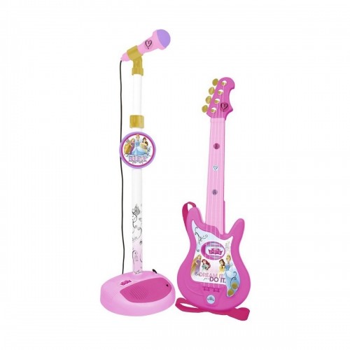 Детская гитара Reig Микрофон Розовый Принцессы Диснея image 1