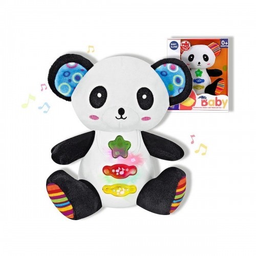 Muzikālā Plīša Rotaļlieta Reig 15 cm Panda image 1