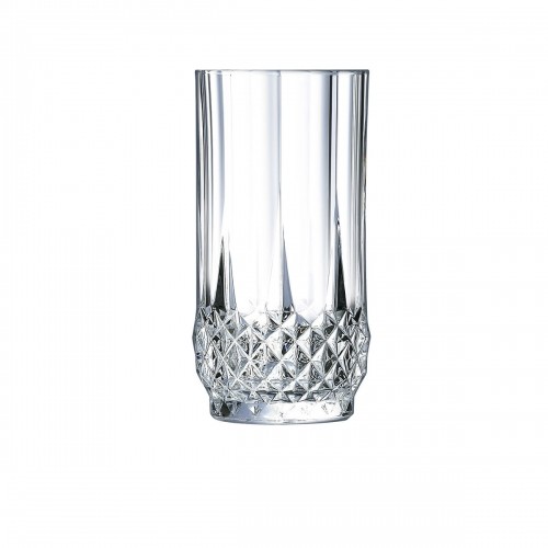 Glass Cristal d’Arques Paris Longchamp Transparent Glass (28 cl) (Pack 6x) image 1