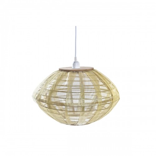 Потолочный светильник DKD Home Decor Натуральный Позолоченный Коричневый Бамбук 50 W (42 x 42 x 26 cm) image 1