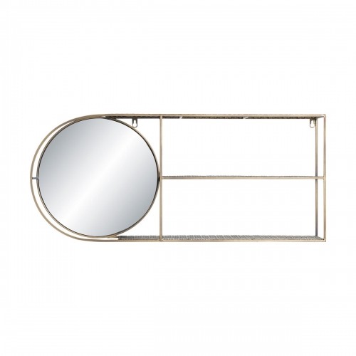Настенное зеркало DKD Home Decor Зеркало Позолоченный Металл современный (80 x 13 x 35 cm) image 1