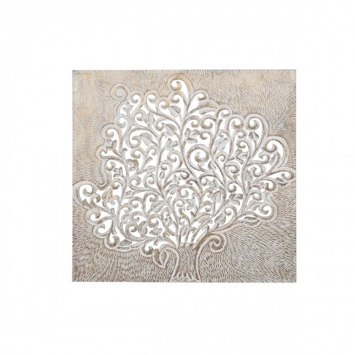 Sienu dekors DKD Home Decor Koks MDF (120 x 4 x 120 cm) image 1