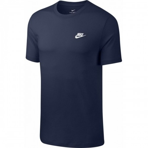 Vīriešu Krekls ar Īsām Piedurknēm Nike AR4997-410 Jūras image 1