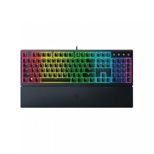 Razer Ornata V3  Gaming Keyboard, RGB LED light, US, Black, Wired, Mecha-Membrane image 1
