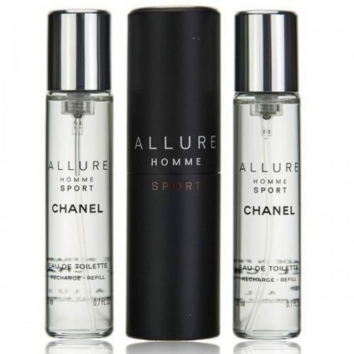 Мужской парфюмерный набор Chanel Allure Homme Sport EDT 3 Предметы image 1