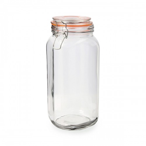 Glass Jar Quid New Canette Transparent Glass 2 L (Pack 6x) image 1