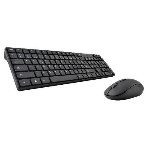 Keyboard and Mouse Bluestork BLU3760162063431 AZERTY Black image 1