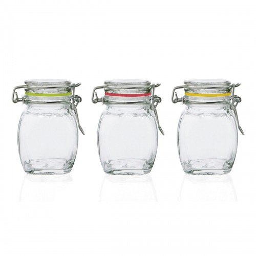 Jar Quid Select Transparent Glass (10 cl) (Pack 12x) image 1