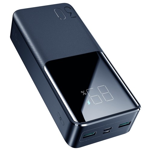 Joyroom power bank / barošanas bloks 15W 30000mAh PD QC3.0 AFC melns (JR-T015) image 1