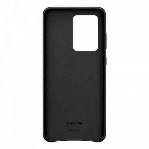 EF-VG988LBE Samsung Leather Cover for Galaxy S20 Ultra Black image 1