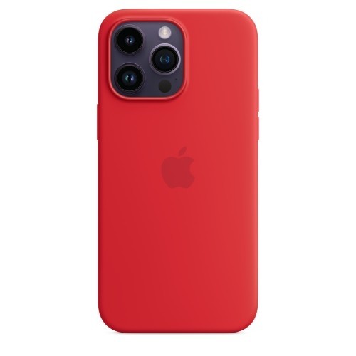 Apple Case iPhone 14 Pro Max silicon (PRODUCT)RED image 1