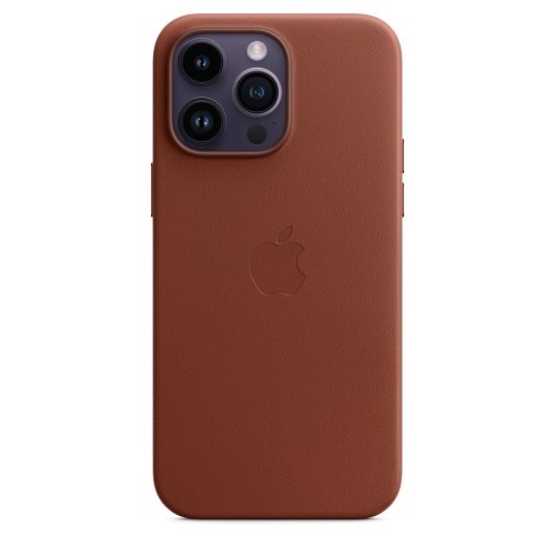 Apple Case iPhone 14 Pro Max leather Umber image 1