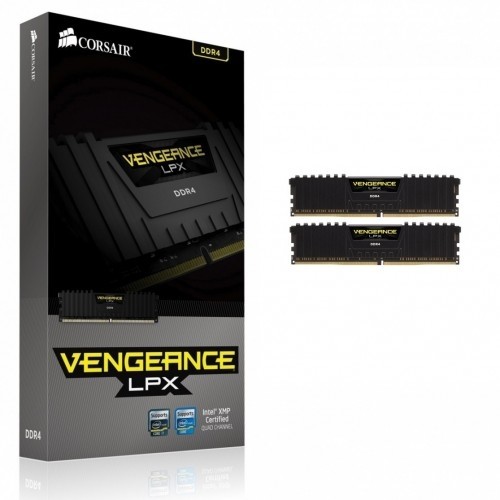 Corsair DDR4 Vengeance LPX 16GB/3200(2*8GB) CL16-18-18-36 BLACK 1,35V XMP 2.0 image 1