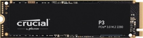 Crucial SSD drive P3 500GB M.2 NVMe 2280 PCIe 3.0 3500/1900 image 1