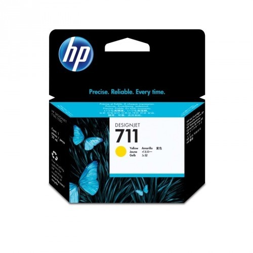 Hp Inc. Ink HP 711 29ml Yellow CZ132A image 1