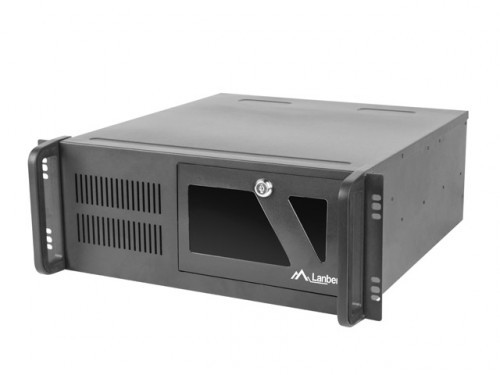Lanberg Rackmount server ATX 450/10 19''/4U image 1
