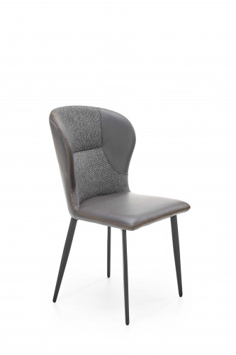 Halmar K466 chair dark grey image 1
