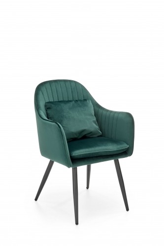Halmar K464 chair dark green image 1