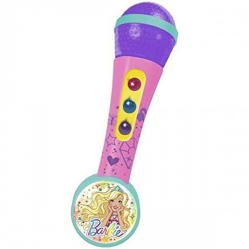 Karaoke Microphone Barbie Purple image 1