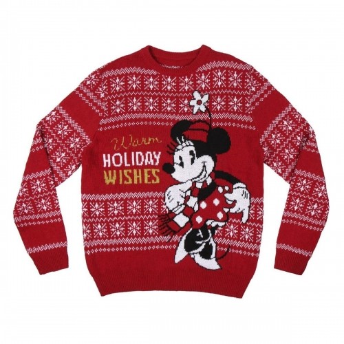Women’s Jumper Minnie Mouse Red image 1