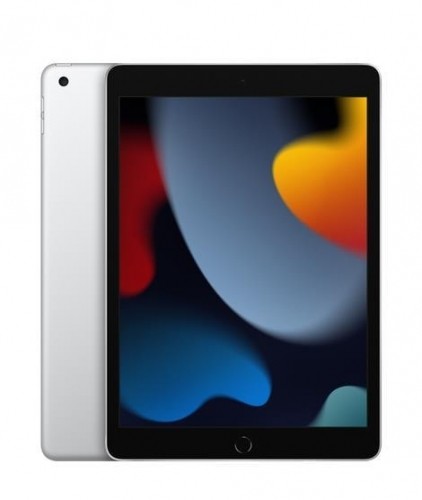 Apple iPad 10.2" 9th Gen Silver, Retina IPS LCD, A13 Bionic, 3 GB, 256 GB, 4G, Wi-Fi, 12 MP, 8 MP, Bluetooth, 4.2, iPadOS, 15, 1620 x 2160 pixels image 1