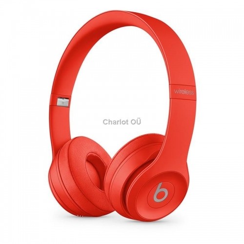 Beats Solo3 Wireless Headphones, Red image 1