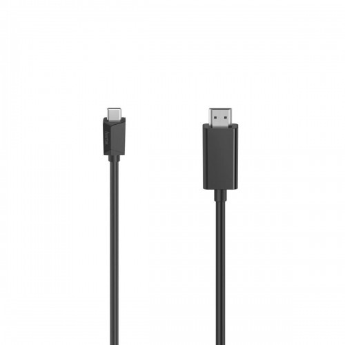 USB C to HDMI Cable Hama 00200718 Black 1 m 1,5 m image 1