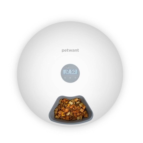 PetWant F6 intelligent 6-chamber food dispenser image 1