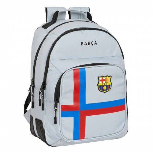 School Bag F.C. Barcelona Grey (32 x 42 x 15 cm) image 1