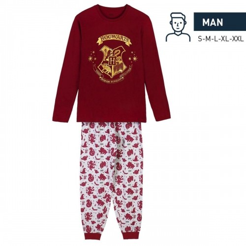 Pyjama Harry Potter Red (Adults) Men image 1