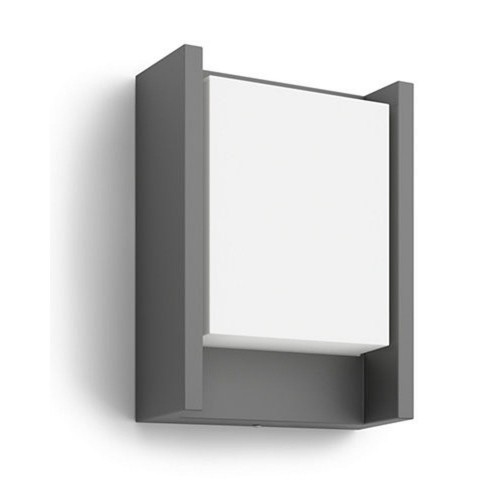 LED Wall Light Philips 16460/93/P3 Anthracite Aluminium 6 W 600 lm A++ (4000 K) (1 Unit) image 1