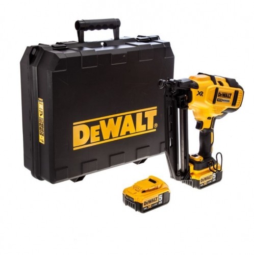 Dewalt (i) DEWALT Naglotājs 16 Ga 18V 5.0 Ah image 1