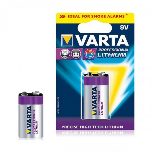 Batteries Varta Ultra Lithium 9 V (1 Unit) image 1