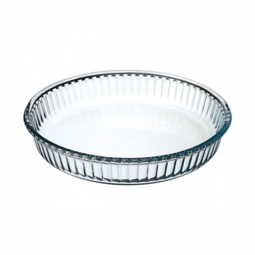 Serving Platter 5five Crystal Transparent (Ø 26 cm) image 1