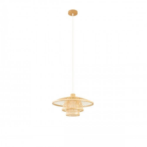 Ceiling Light DKD Home Decor Natural Bamboo 50 W 40 x 40 x 17 cm image 1