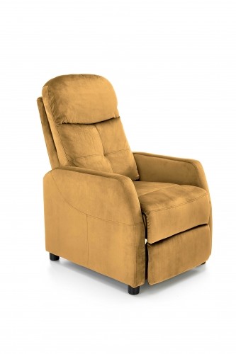 Halmar FELIPE 2 recliner color: mustard image 1