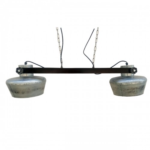 Потолочный светильник DKD Home Decor Серый Коричневый Железо Древесина манго 50 W (104 x 25 x 28 cm) image 1
