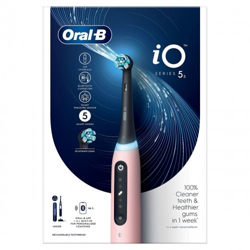 Elektriskā Zobu Suka Oral-B IO 5S Rozā image 1