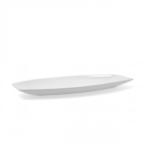Serving Platter Quid Gastro Ceramic White (40 x 17,5 x 3,5 cm) (Pack 4x) image 1