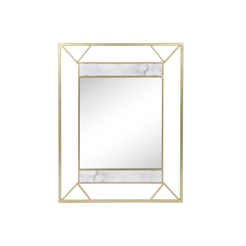 Настенное зеркало DKD Home Decor 60 x 1,5 x 80 cm Позолоченный (Пересмотрено A+) image 1
