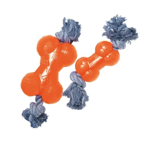 Dog toy Gloria Bone Orange 12 image 1