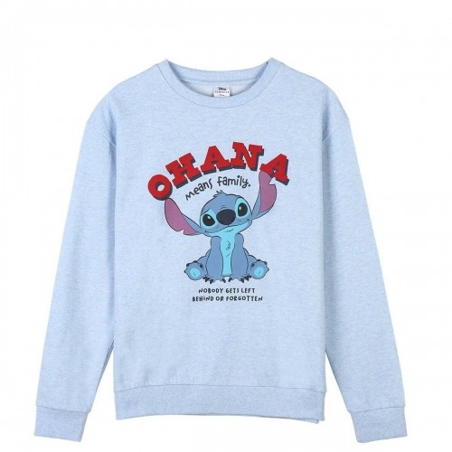 Unisex Sweatshirt without Hood Stitch Light Blue image 1