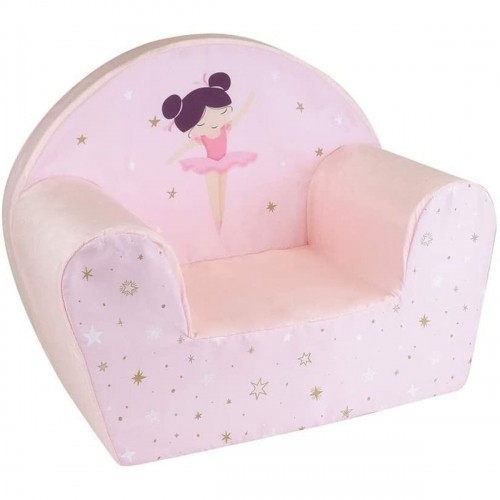 Child's Armchair Fun House Dancer Ballerina Club Pink 52 x 33 x 42 cm image 1