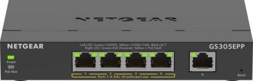 Netgear GS305EPP switch unmamaged 5GE (4xPoE+) image 1