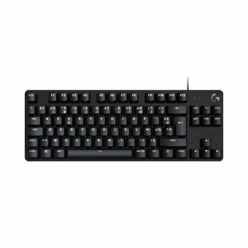 Keyboard Logitech G413 TKL SE USB Black Backlighted Gaming AZERTY image 1
