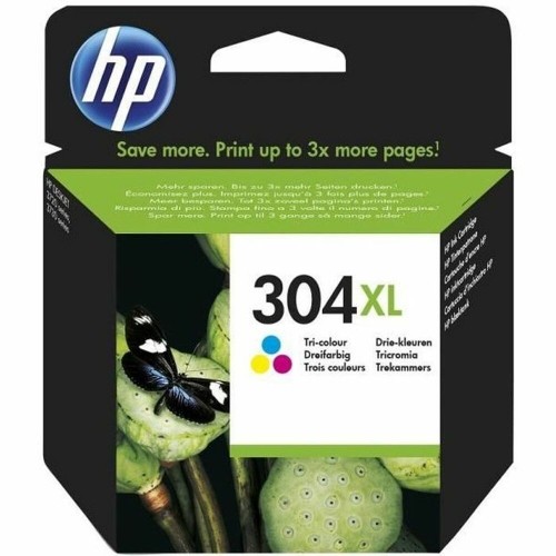 Original Ink Cartridge HP 304XL Yellow Magenta 7 ml Multicolour Tricolour Cyan/Magenta/Yellow image 1