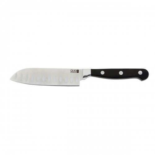 Santoku Knife Quid Professional Inox Chef Black Black Metal (13 cm) (Pack 10x) image 1
