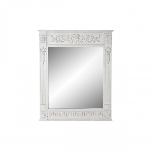 Настенное зеркало DKD Home Decor Серый Древесина манго Деревянный MDF (133 x 8,5 x 167 cm) image 1