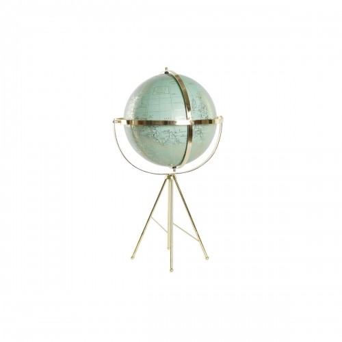 Декоративная фигура DKD Home Decor Земной глобус Металл PVC Vintage постоянный (37 x 34 x 63 cm) image 1