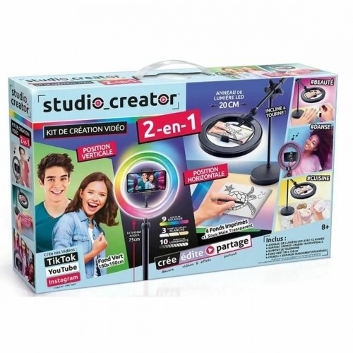 Drawing Set Canal Toys 2 in1 Video Studio (FR) image 1